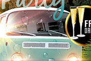 Beach Party, a Flyer Template by tmcom (Thumbnail 2 of 2)