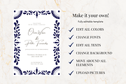Mexican Talavera Wedding Bundle, a Templates & Theme by Akbaly (Thumbnail 3 of 16)
