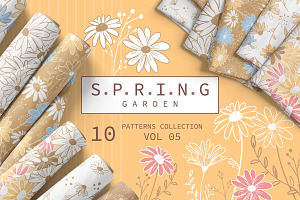 Spring Garden Patterns Vol 05