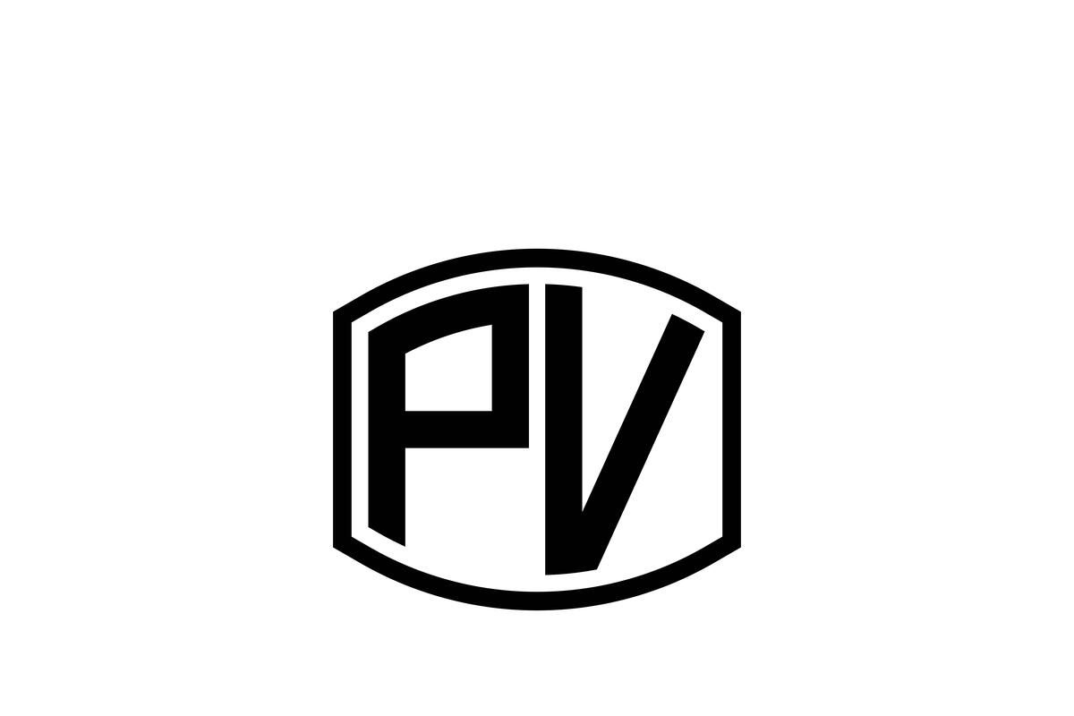 PV logo design vector template, a Branding & Logo Template by xcoolee