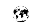World Map Globe Vector Icon Bundle, an Illustration by Designs_River (Thumbnail 14 of 51)