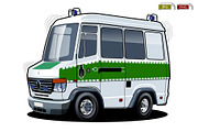 Cartoon service van, a Transportation Illustration by Mechanik (Thumbnail 3 of 5)