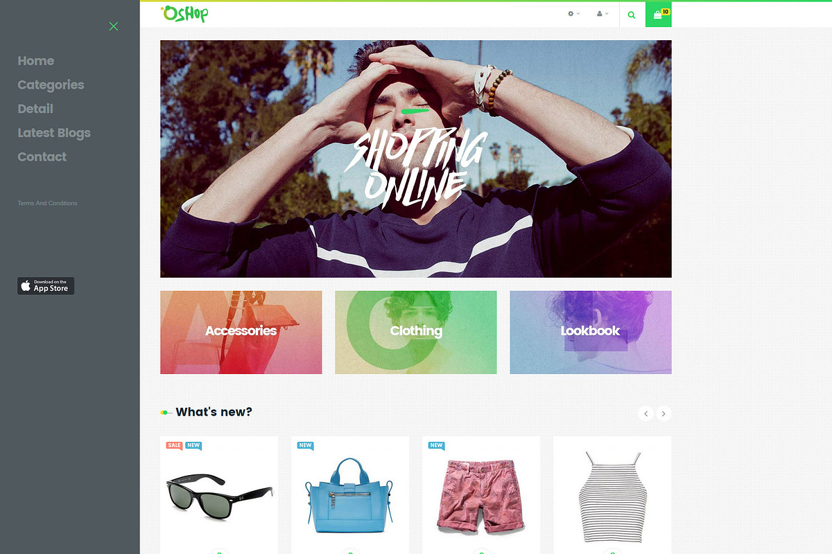 Oshop - New Magento 2 Theme, a Websites & App Template by Puzzthemes (Photo 9 of 9)