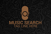 Music Search Logo, a Branding & Logo Template by sologeek (Thumbnail 3 of 3)