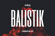 Balistik - A Condensed Sans Serif, a Sans Serif Font by TypeLogue (Thumbnail 1 of 5)