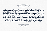 Luminescent Elegance Font, a Sans Serif Font by Erifqizefont (Thumbnail 13 of 21)