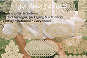 200 Vintage Nature Lace Doilies, an Object Graphic by DreamoraArt (Thumbnail 9 of 11)