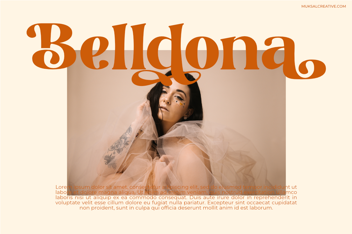 Bellavore, a Serif Font by Muksal Creative (Photo 7 of 10)