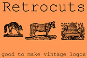 Retrocuts, a Symbol Font by Intellecta Design (Thumbnail 4 of 5)