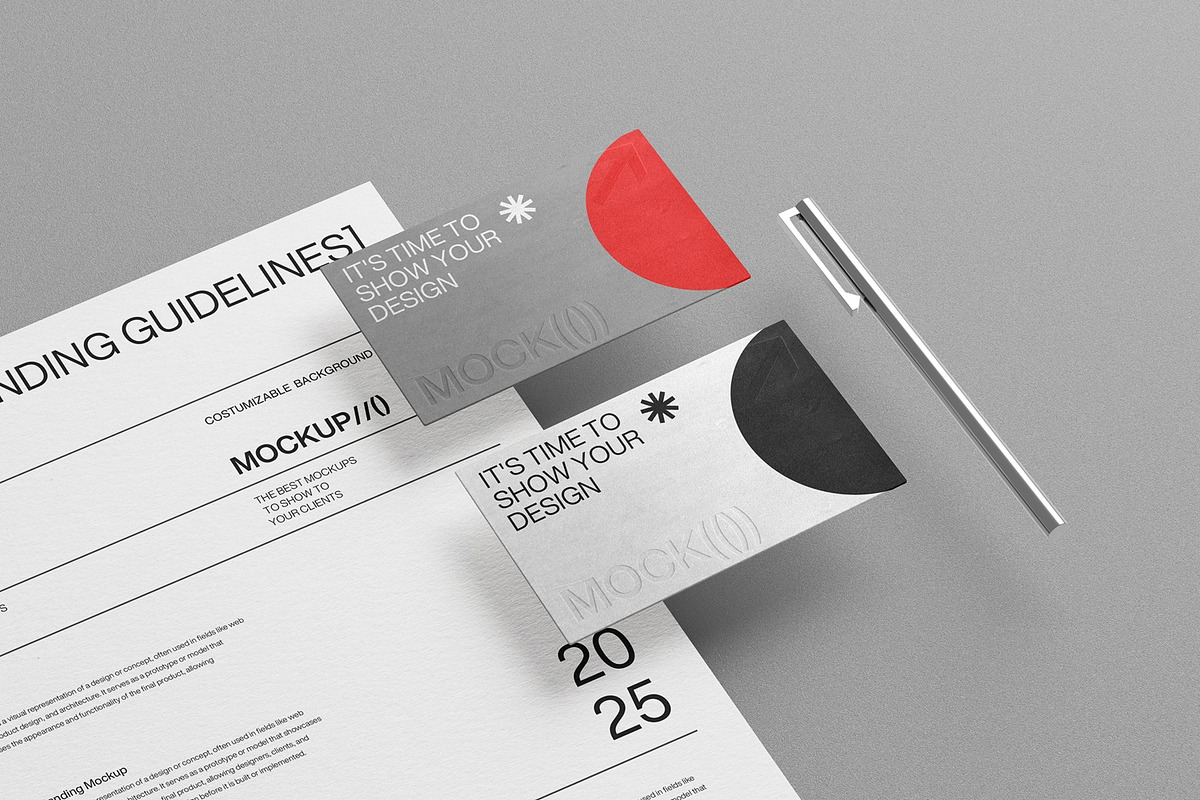 Modern Stationery Branding Mockup, an Advertising Mockup by East Gallery (Photo 6 of 15)