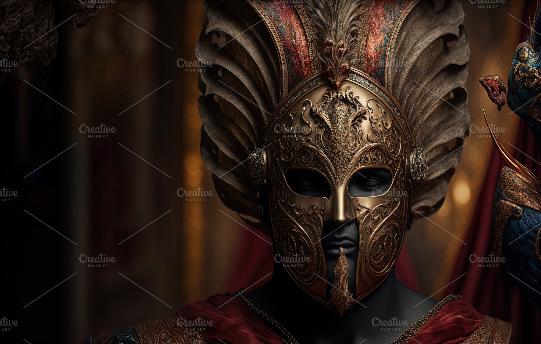 Venice Carnival mask for website, an Arts & Entertainment Photo by Shootdiem