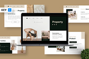 Property - Property Agency Keynote, a Presentation Template by Deepslide Studio (Thumbnail 1 of 6)