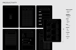 3 In 1 Planner Templates