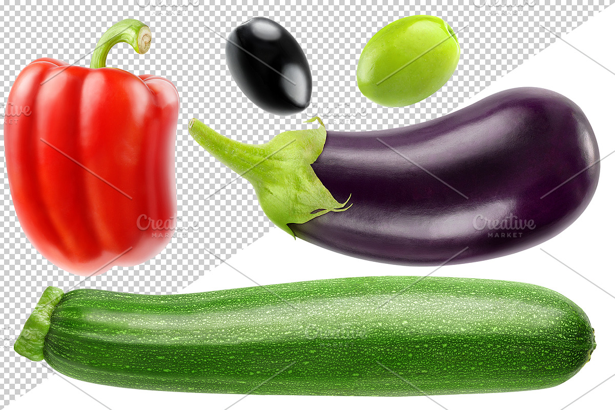 20 fresh vegetables, an Object Graphic by Fruits+Veggies (Photo 2 of 3)
