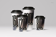 Paper Cups Mockup Set, a Packaging Mockup by Creatsy (Thumbnail 5 of 11)