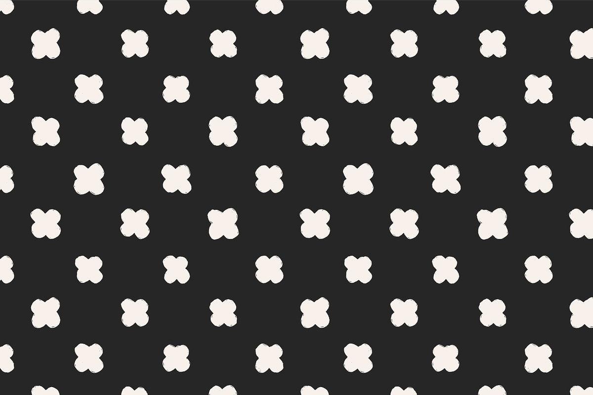 Black & white seamless patterns set, a Pattern Graphic by Good Studio (Photo 4 of 32)