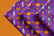 Halloween: Patterns & Clipart, a Seasonal Illustration by Elatedowl (Thumbnail 7 of 14)