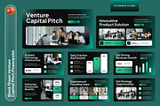 Black Green Venture Capital Pitch, a Presentation Template by Sixtemp (Thumbnail 1 of 3)