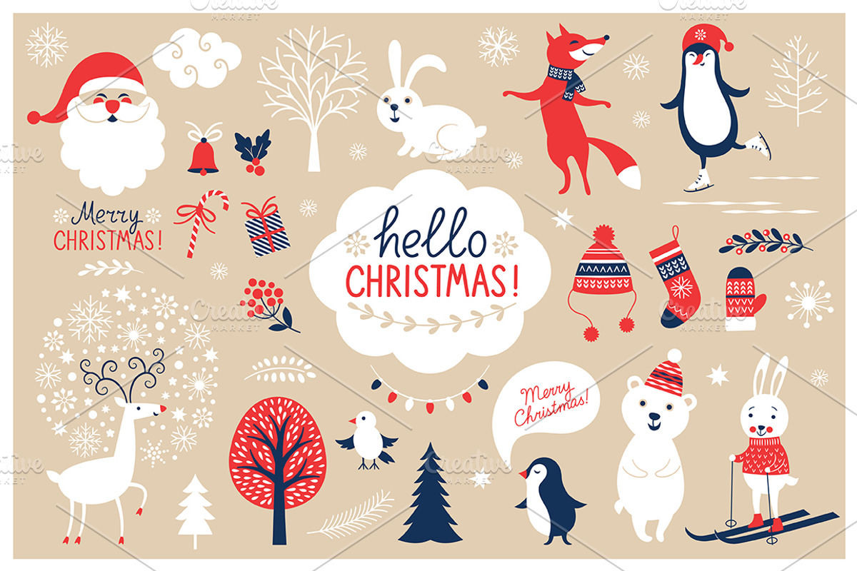 Christmas Characters Set, an Icon by lenlis (Photo 1 of 2)