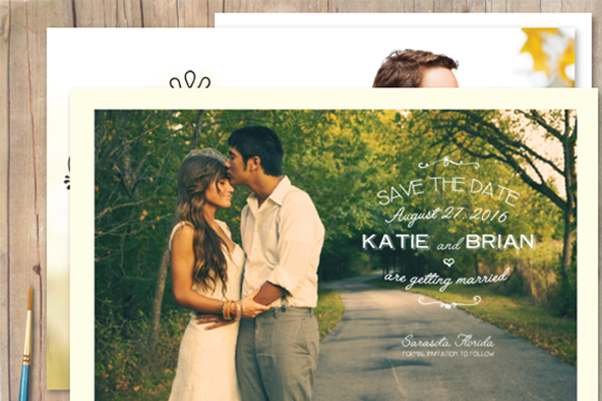 Save The Date Card Overlay Templates, an Invitation Template by cardcandy (Photo 4 of 5)