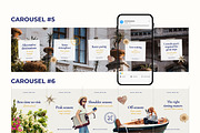 Scrapbook Travel Seamless Carousels, a Social Media Template by Anna Design Studio (Thumbnail 6 of 11)