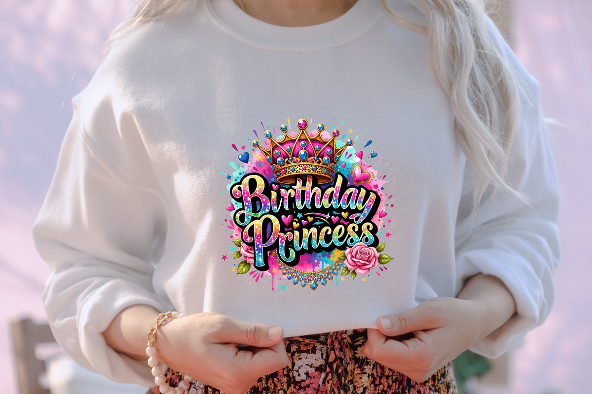 Girly Birthday Png Birthday Princess, an Illustration by designcity5 (Photo 4 of 8)