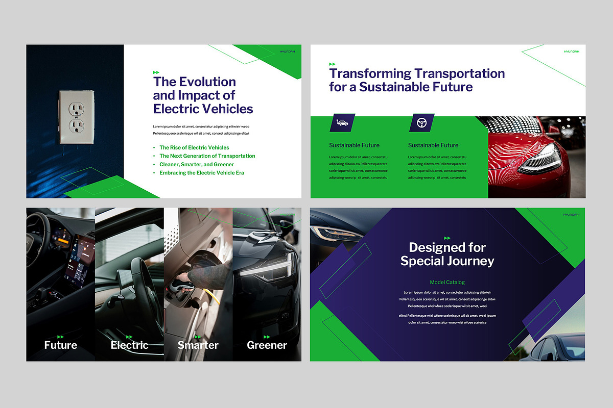 HYUNDAH - Electric Vehicle GS, a Presentation Template by rgbryand (Photo 5 of 9)