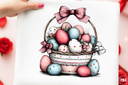 Whimsical Easter Clipart Bundle, an Illustration by GatewayDesign (Thumbnail 3 of 3)