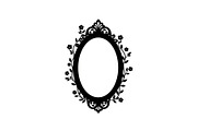 Vintage Ornate Oval Frame Bundle, an Illustration by jahid234 (Thumbnail 18 of 31)