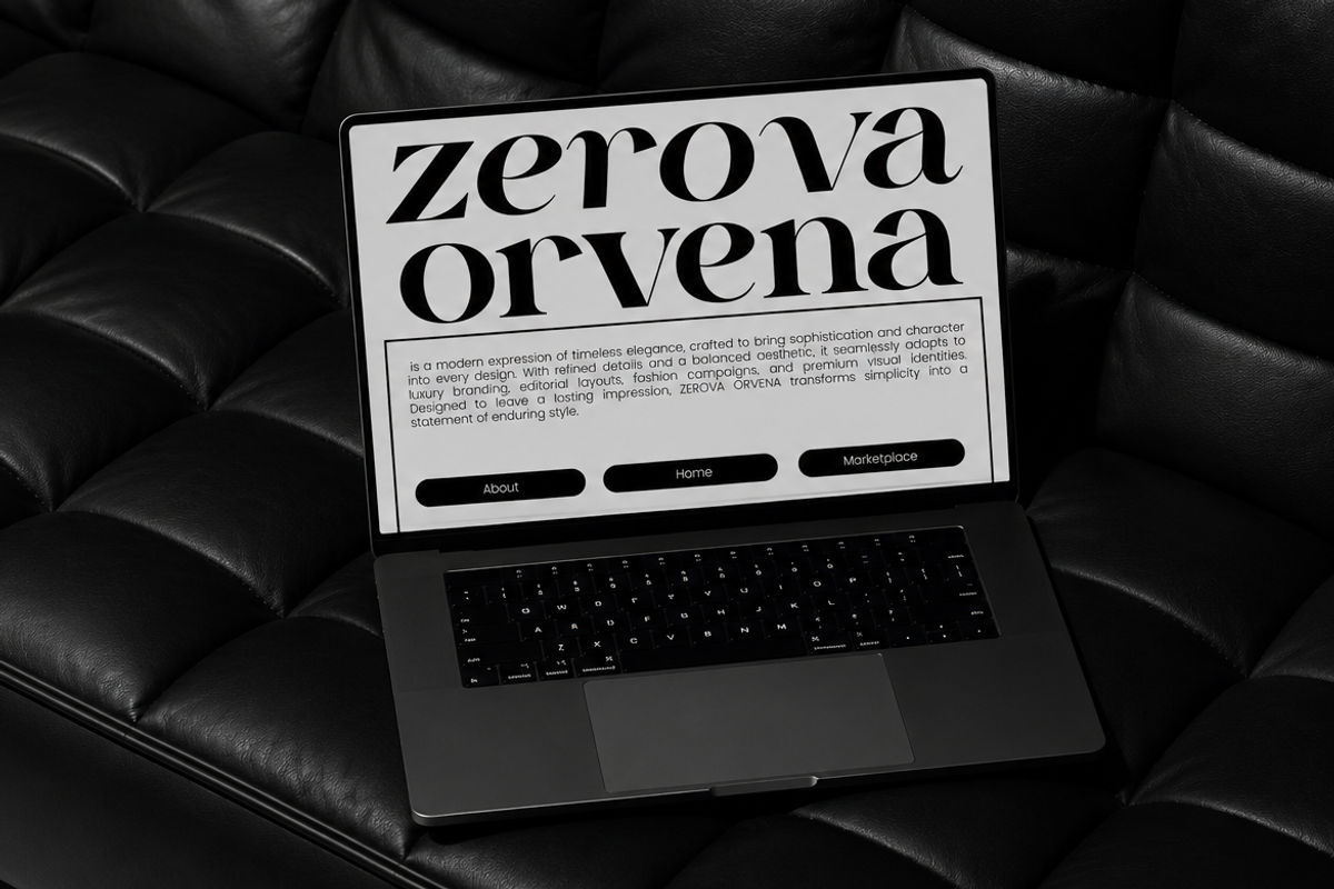 Maronier Modern Serif Typeface Font, a Serif Font by Rasio Studio (Photo 12 of 12)