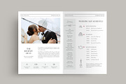 Wedding Day Program Template, a Brochure Template by BrandPacks (Thumbnail 3 of 5)