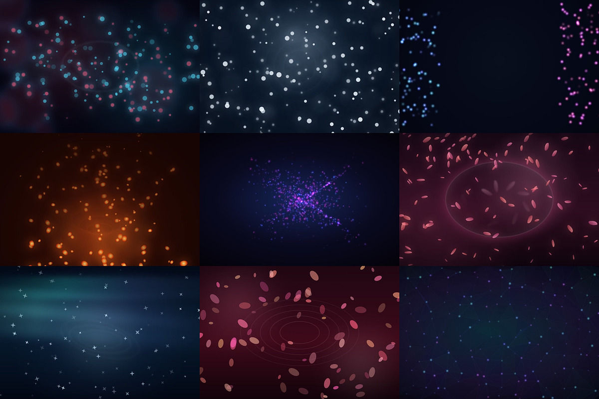 Minimalist Particle 4K Backgrounds, a Wallpaper Graphic by cheapmotiongraphics (Photo 5 of 6)