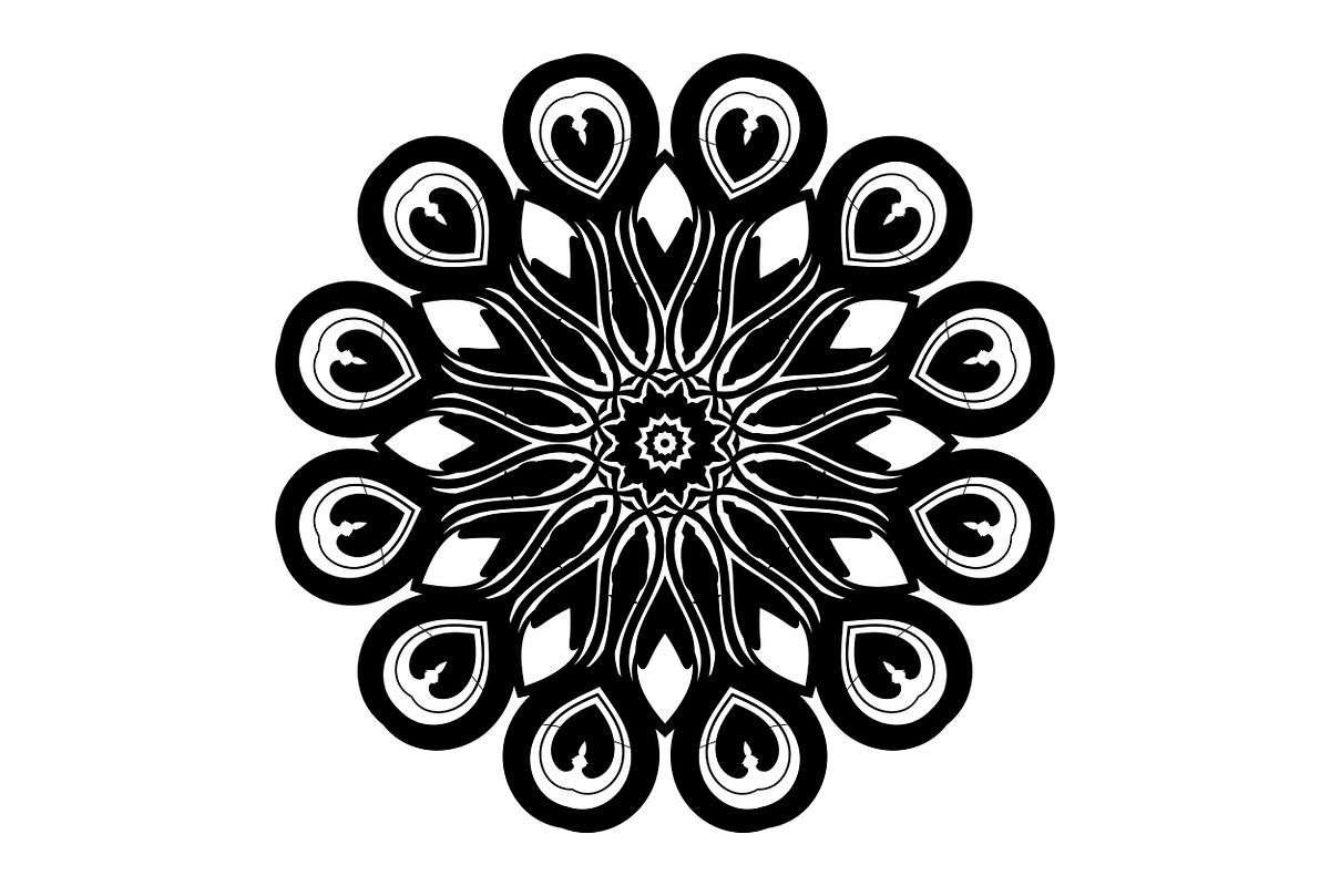 Spiritual Mandala Artwork Bundle, a Decorative Illustration by NJ Himel (Photo 70 of 104)