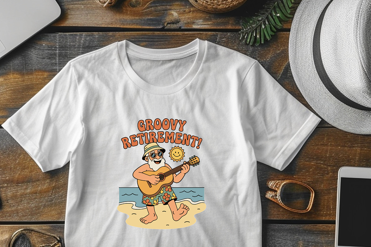 Funny Retirement Clipart Bundle, a Person Illustration by Guavanaboy (Photo 2 of 3)