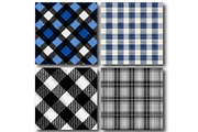 Checkered Pattern Plaid Textile, a Texture Illustration by DreamPrint404 (Thumbnail 3 of 4)