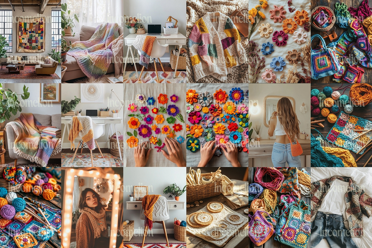 90 Handmade Crochet Stock Photos, an Arts & Entertainment Photo by Incomelion (Photo 11 of 12)