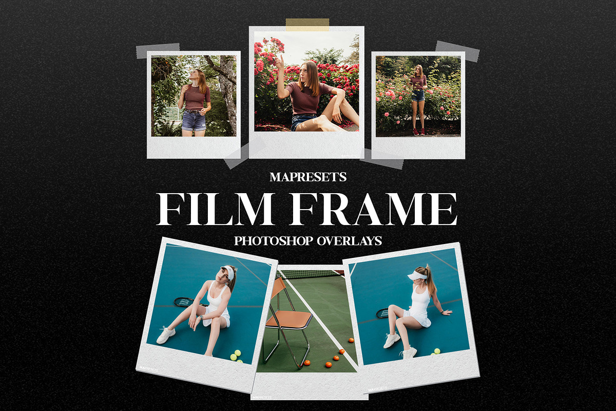 40 Film Frames | Instant Film, a Graphic by MaPresets (Photo 1 of 3)