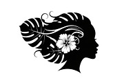 Floral Woman Face Silhouette Bundle, an Illustration by jahid234 (Thumbnail 16 of 31)