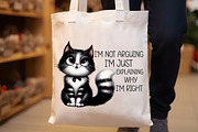 Funny Cat Sarcastic Sassy PNG, an Illustration by SinaCreation (Thumbnail 4 of 20)
