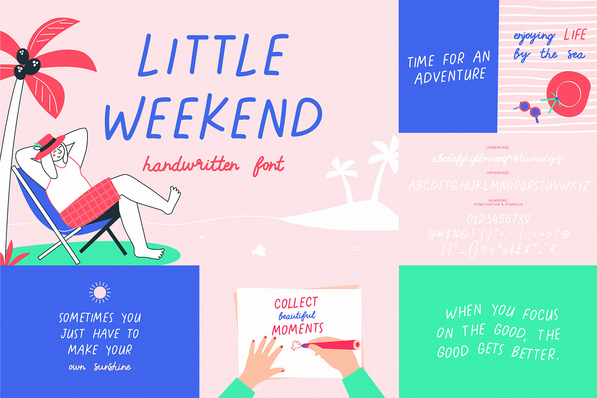 Cute Font BUNDLE | Part 2, a Handwritten Font by JuliaVolkova (Photo 7 of 13)