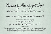 Picasso by Moonlight Font Duo, a Handwritten Font by Nicky Laatz (Thumbnail 17 of 17)