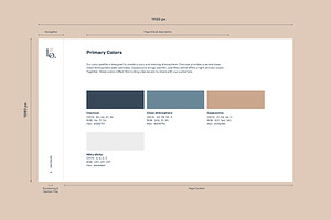 Latteo - Brand Guidelines Template