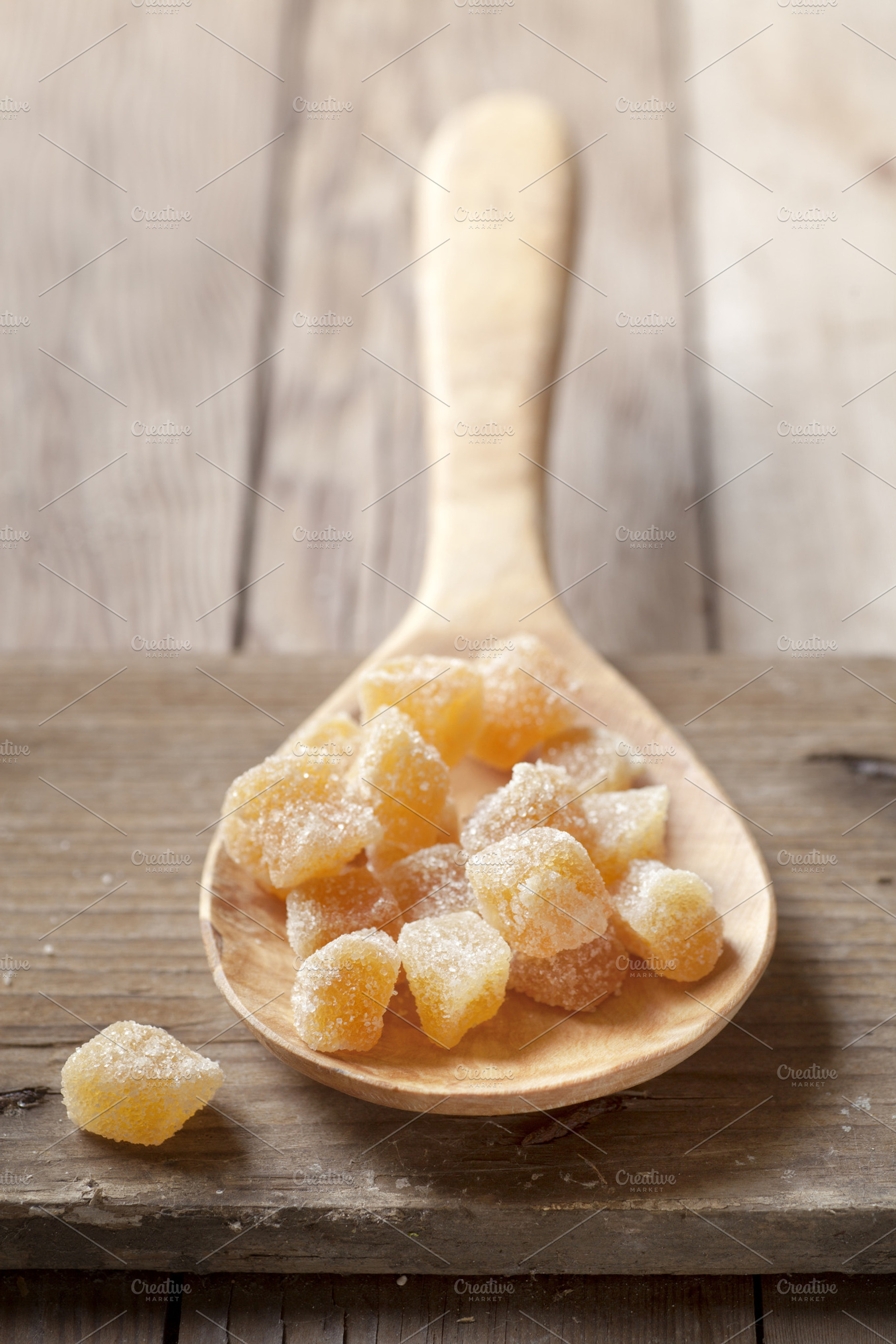 Candied Ginger Containing Ginger Candied And Candy