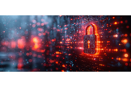 Cybersecurity, firewall security, a Technology Photo by ZinetroN