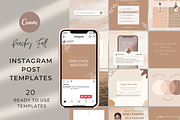 Autumn Instagram Post Template, a Social Media Template by Tegefeldt Design (Thumbnail 1 of 6)