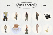 Fashion. Texture and line elements, a Texture Illustration by divanovskaya_nv (Thumbnail 19 of 25)