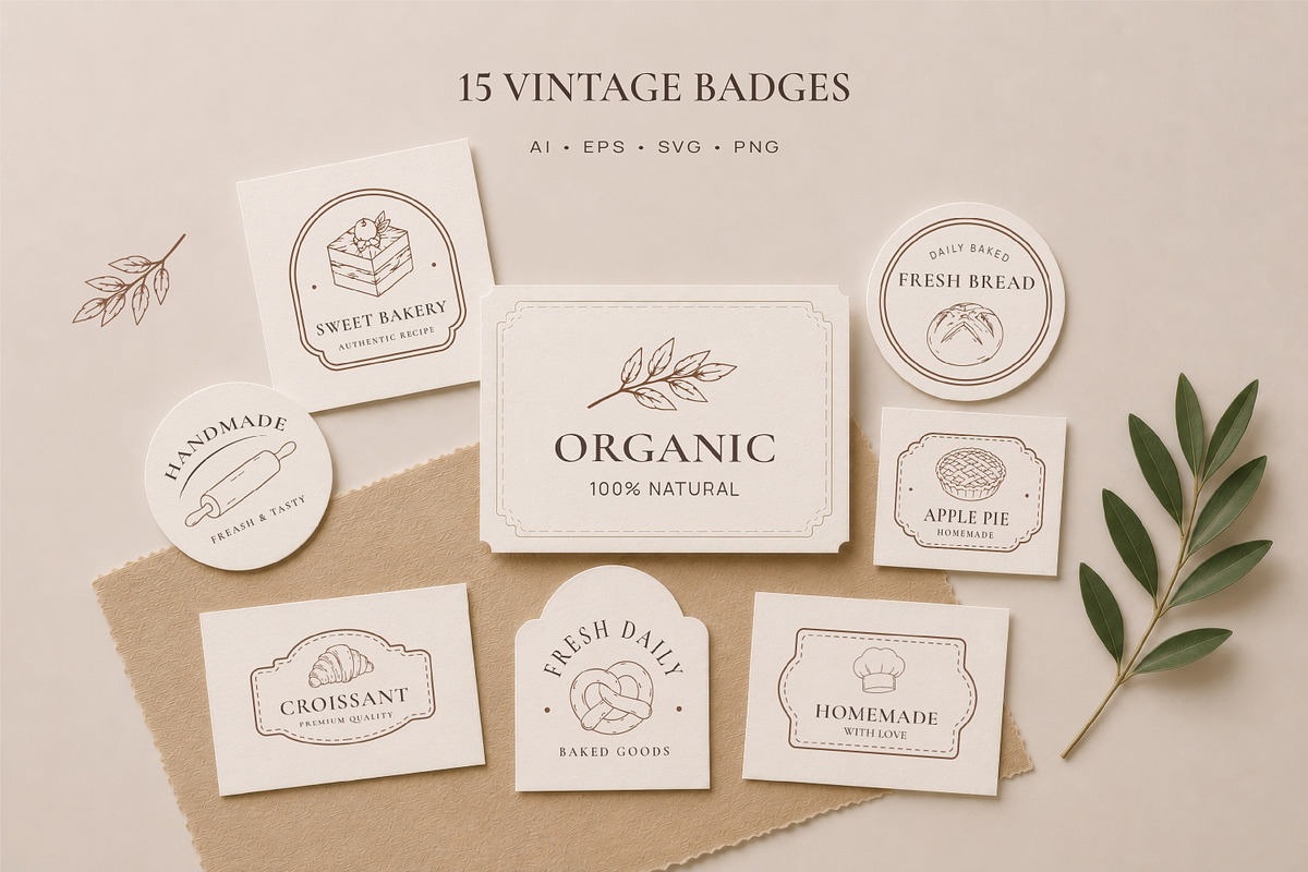 Bakery Branding Toolkit, an Object Graphic by AnnMsl Lab (Photo 5 of 6)