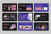 Sales Revenue Report PowerPoint, a Presentation Template by Loin Studio (Thumbnail 3 of 4)