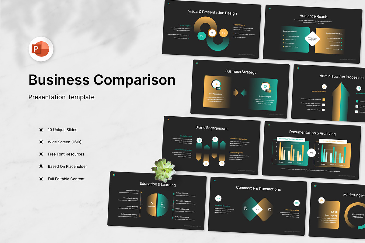 Business Comparison PowerPoint