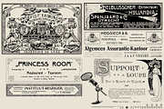 Vintage Advertising Overlays, an Illustration by ephemoire (Thumbnail 3 of 8)